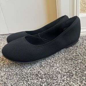 Lane Bryant Dream Cloud Stretch Knit Ballet Flats 9W